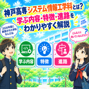 神戸高専システム情報工学科とは？学ぶ内容・特徴・進路をわかりやすく解説